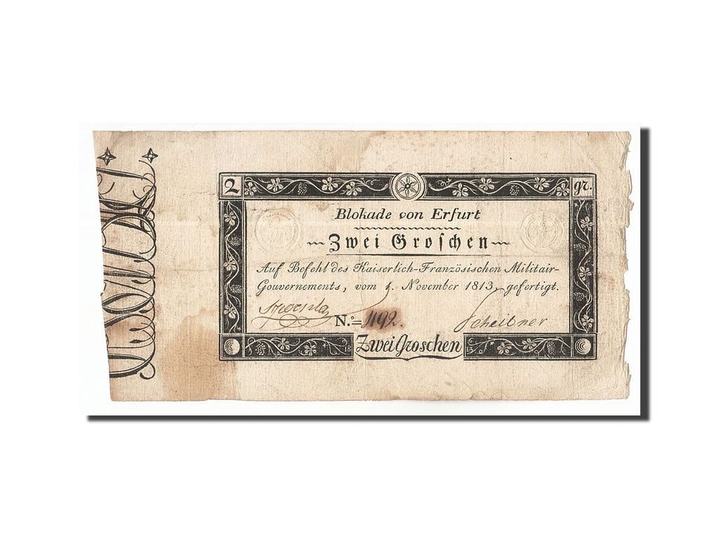 Germany, 2 Groschen, 1813, KM #S1461b, 1813-11-01, VF(30-35)