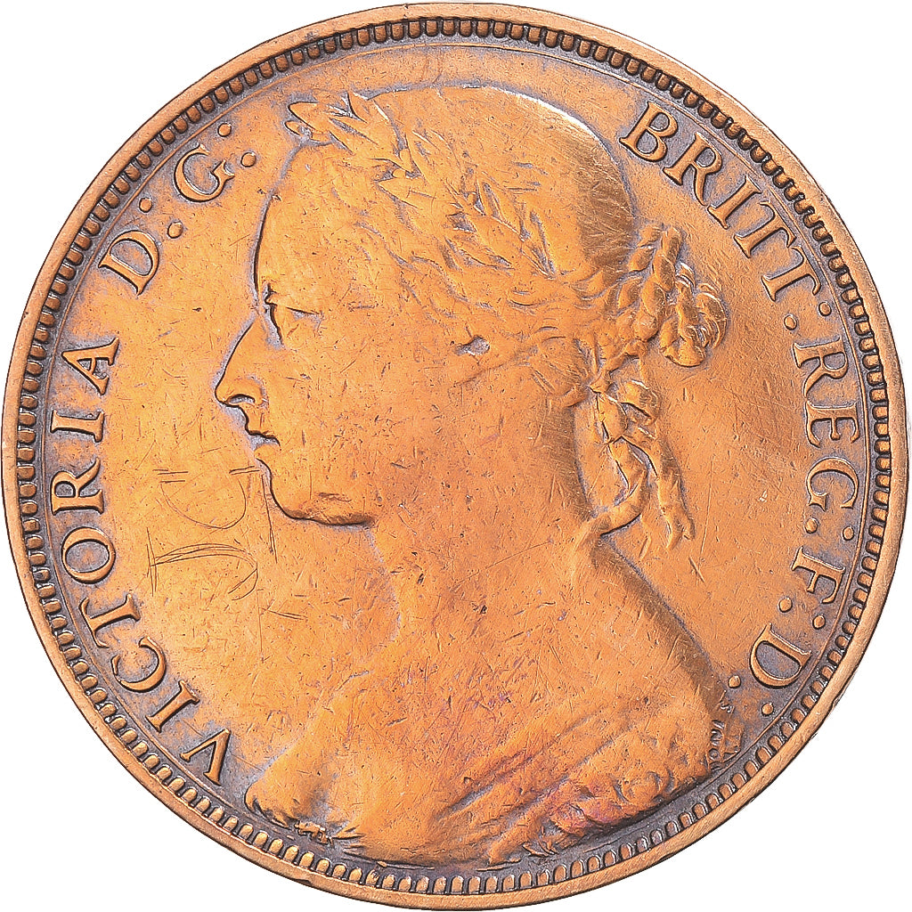 Münze, Großbritannien, Penny, 1881