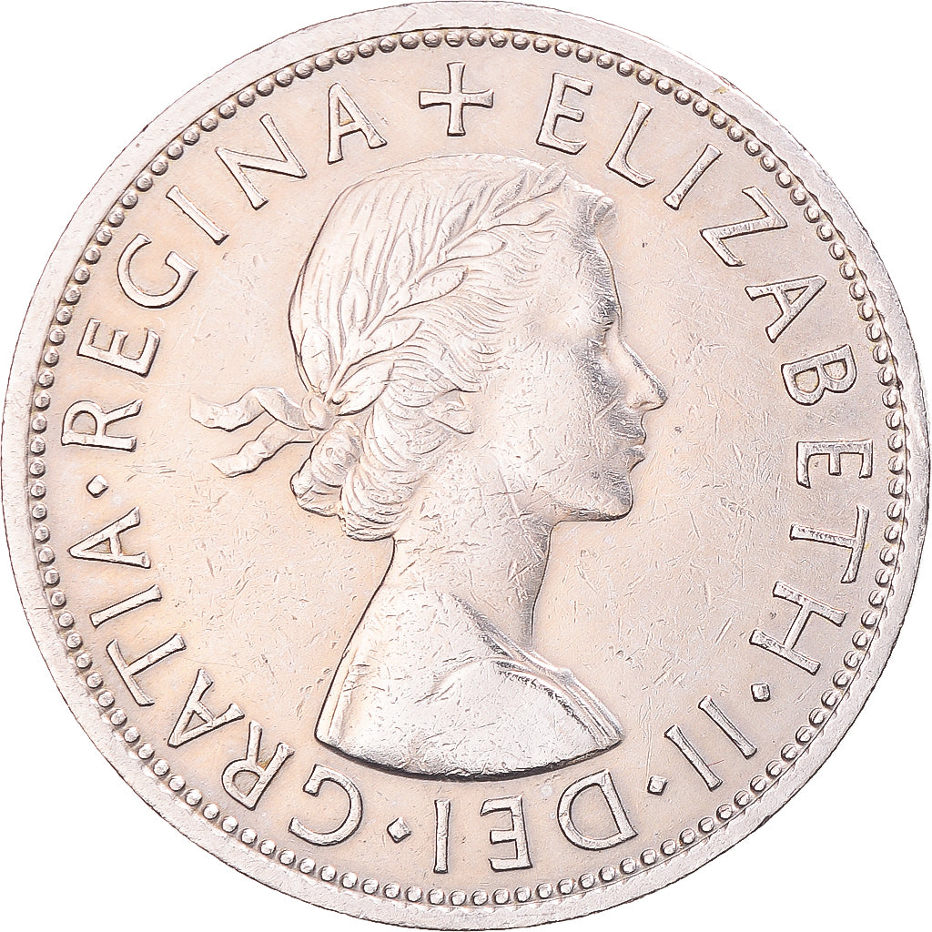 Coin, Great Britain, 1/2 Crown, 1958
