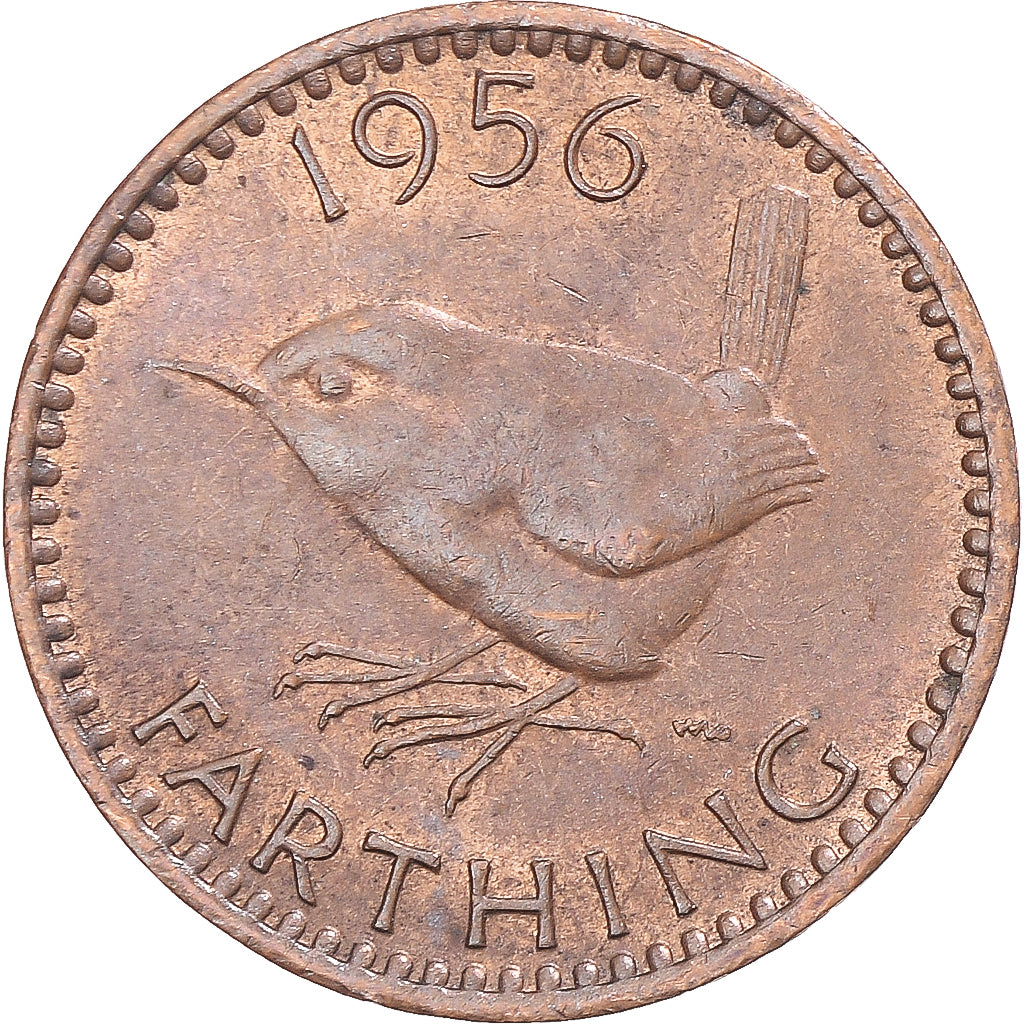 Moneta, Gran Bretagna, Farthing, 1956