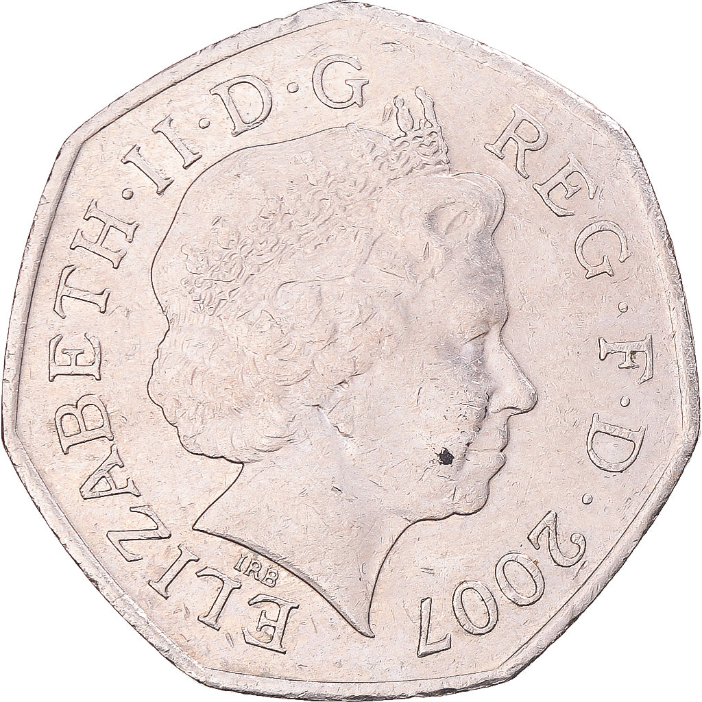 Coin, Great Britain, 50 Pence, 2007