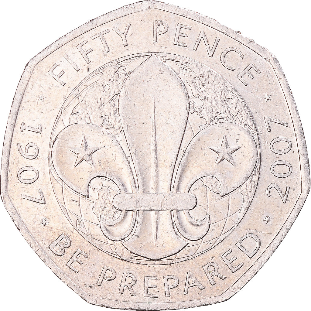 Coin, Great Britain, 50 Pence, 2007