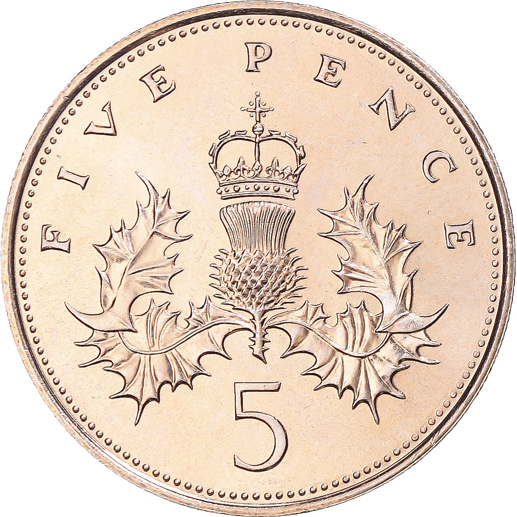 Moneta, Gran Bretagna, 5 Pence, 1983