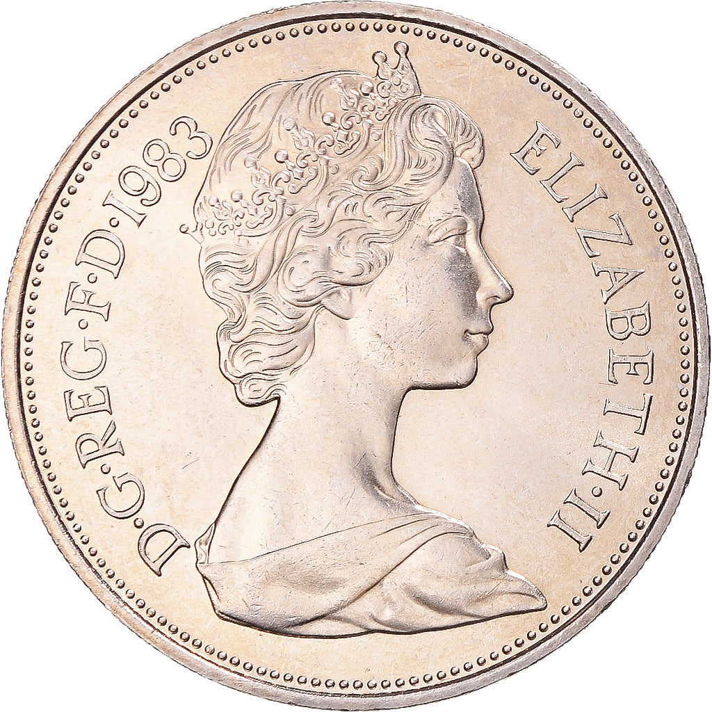 Coin, Great Britain, 10 Pence, 1983