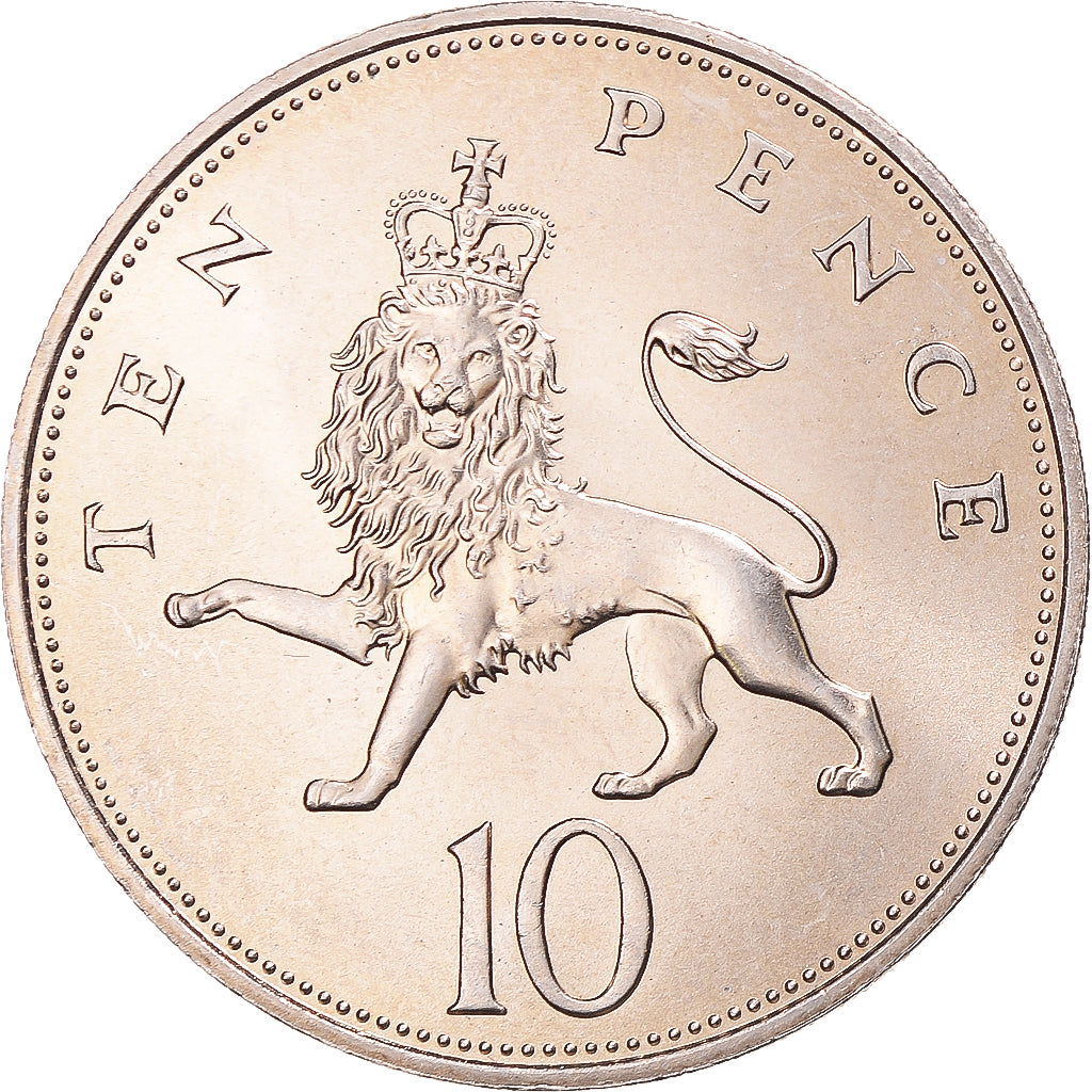 Coin, Great Britain, 10 Pence, 1983