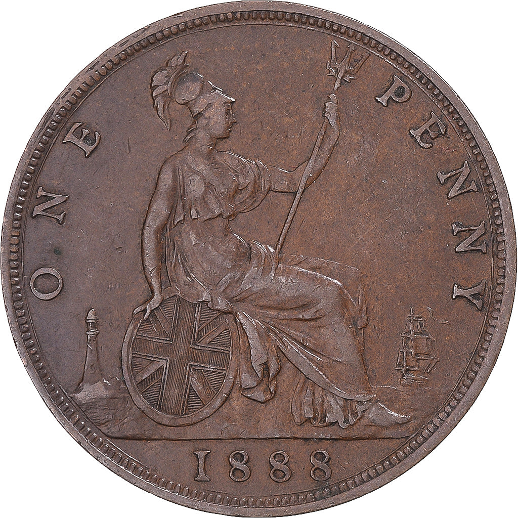Münze, Großbritannien, Penny, 1888