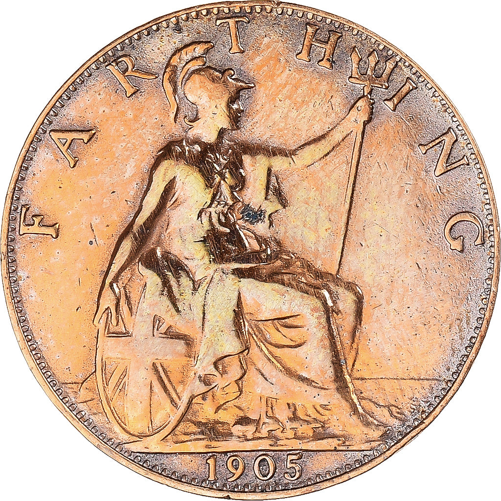 Moneta, Gran Bretagna, Farthing, 1905