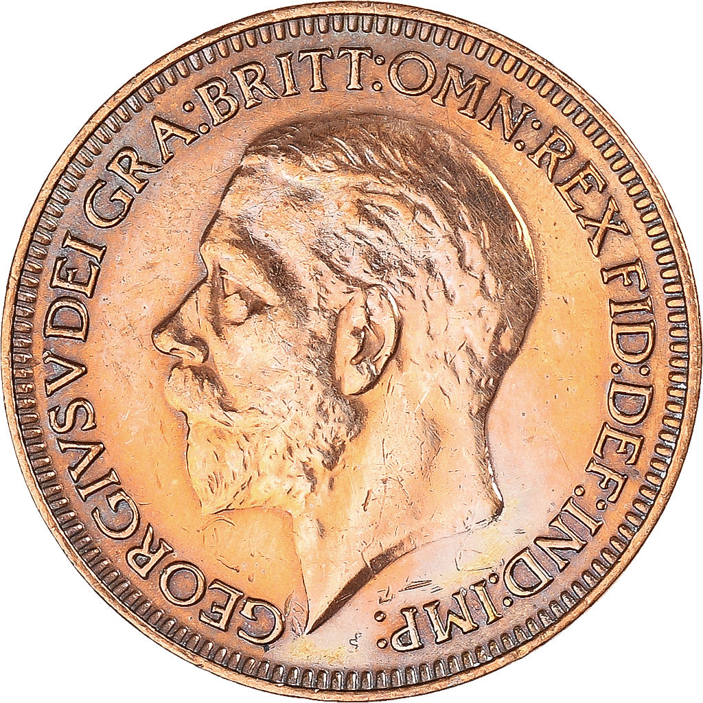 Münze, Großbritannien, Farthing, 1935