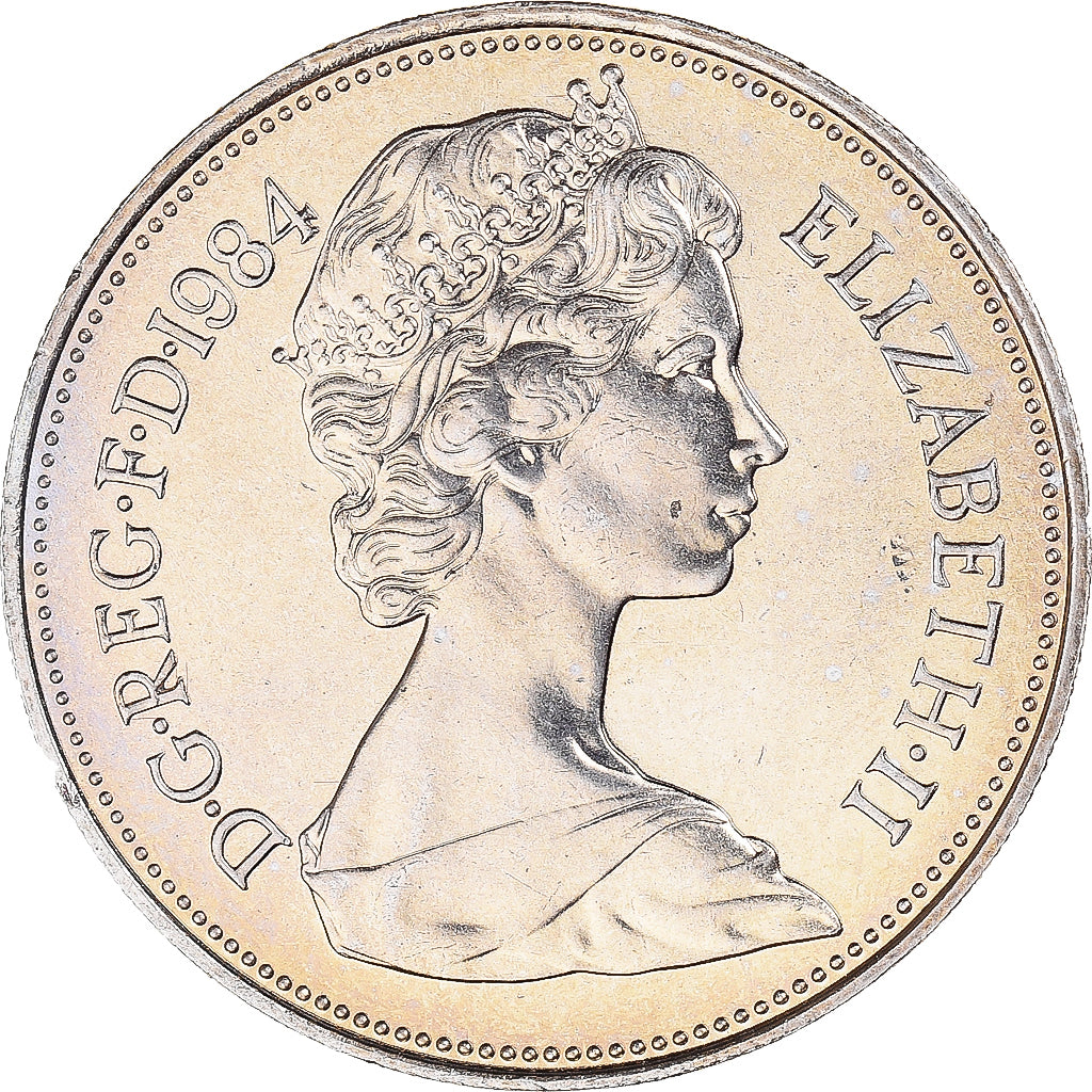 Coin, Great Britain, 10 Pence, 1984
