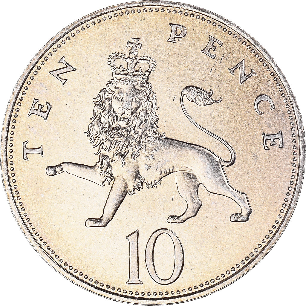 Coin, Great Britain, 10 Pence, 1984