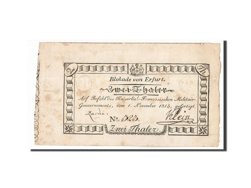 Germany, 2 Thaler, 1813, KM #S1467b, 1813-11-01, AU(50-53)