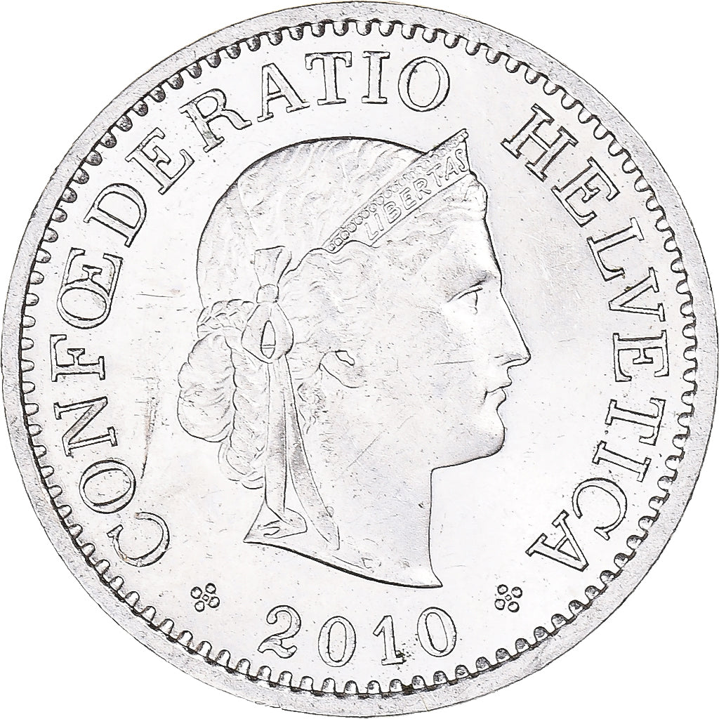 Münze, Schweiz, 10 Rappen, 2010