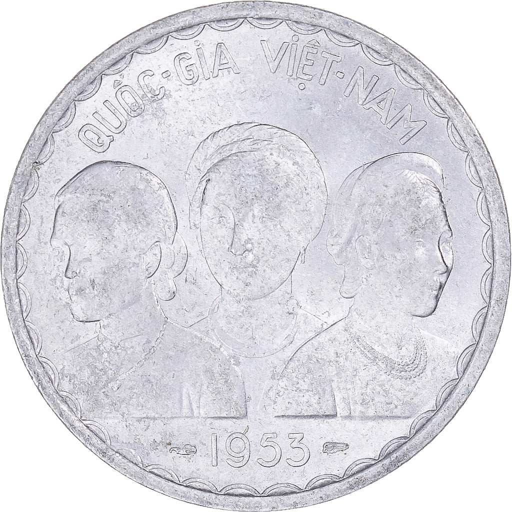 Münze, Viet Nam, 50 Xu, 1953