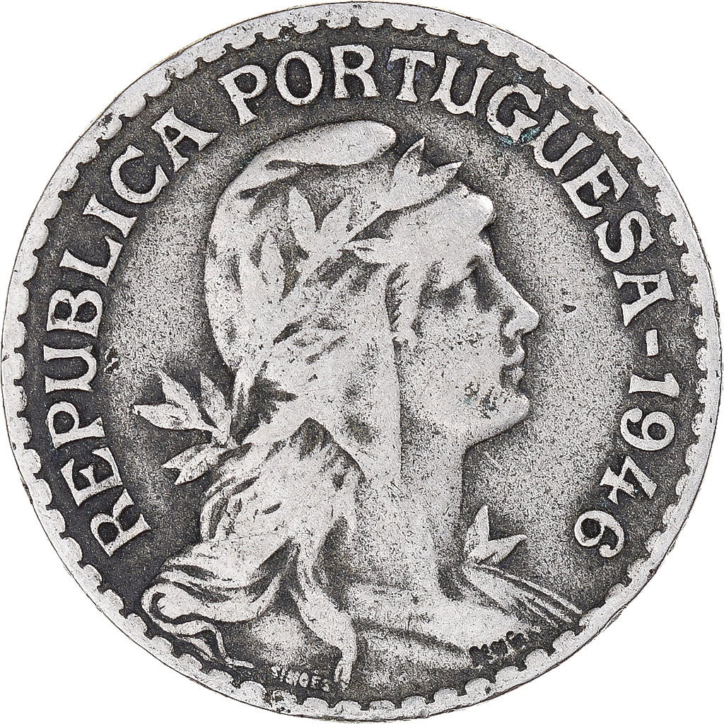 Moneda, Portugal, Escudo, 1946