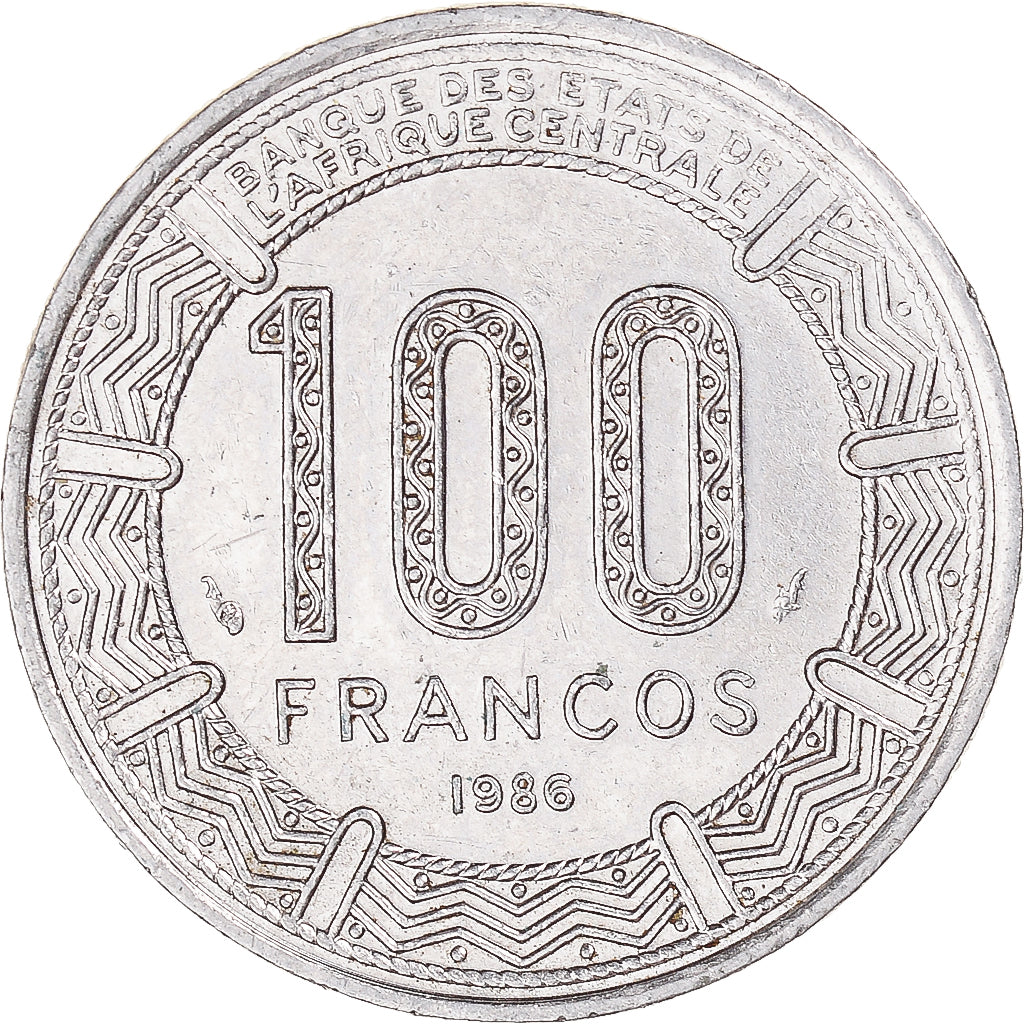 Moneta, Guinea, 100 Francos, 1986