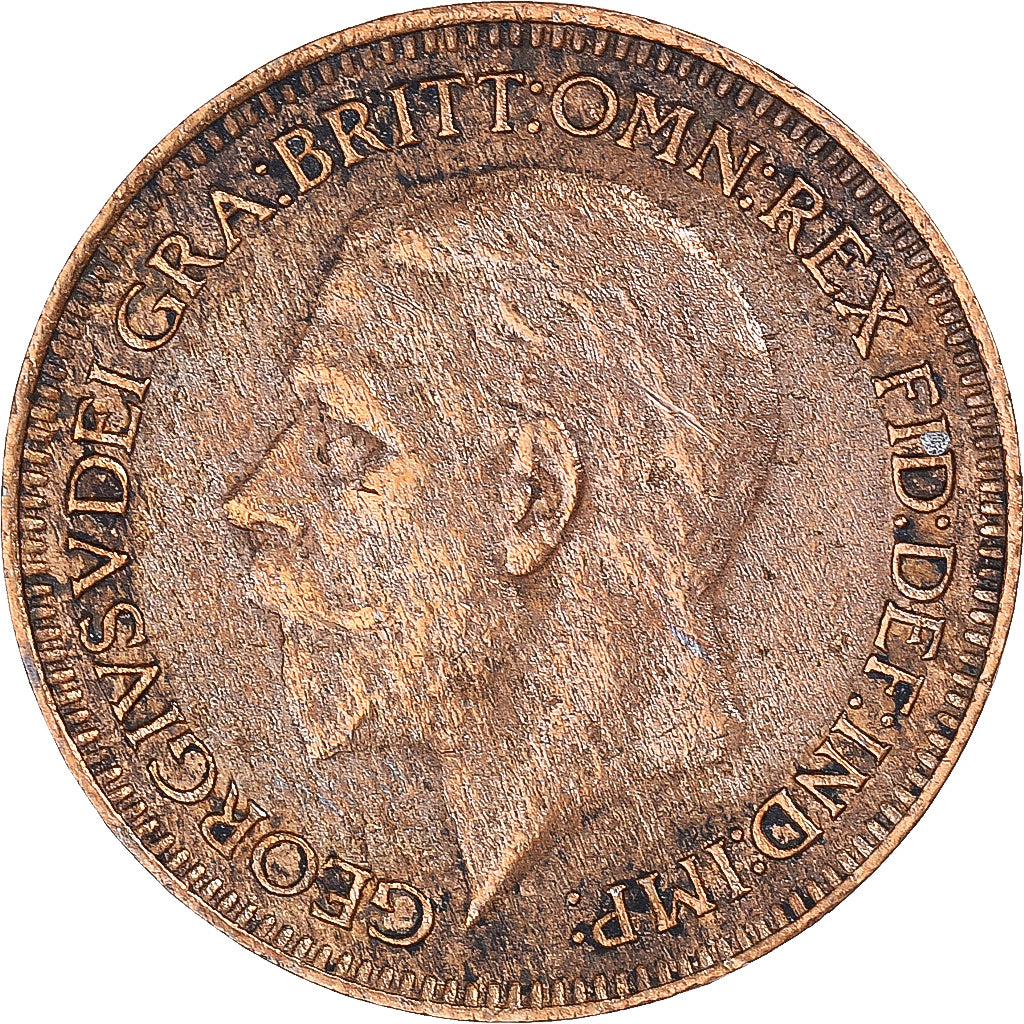 Coin, Great Britain, Farthing, 1933
