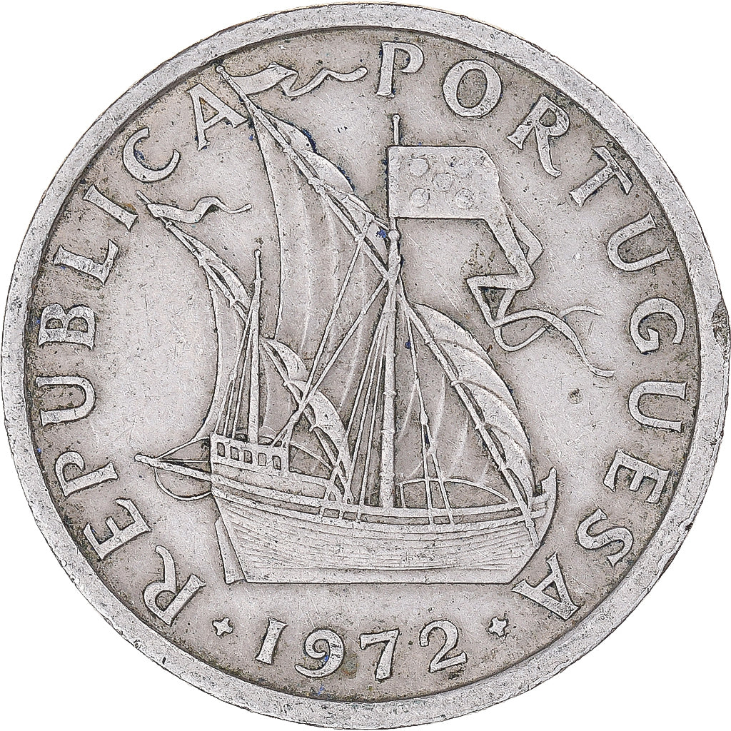 Coin, Portugal, 10 Escudos, 1972