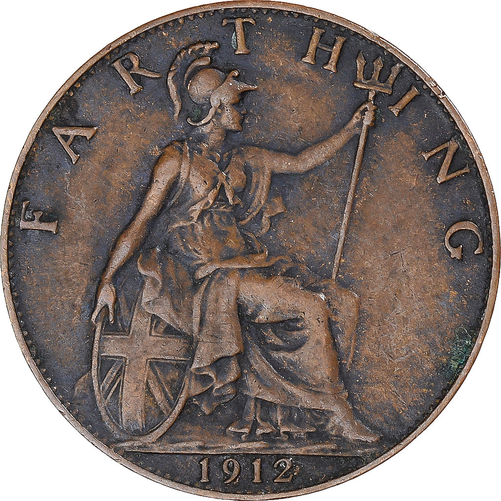 Moneta, Gran Bretagna, Farthing, 1912