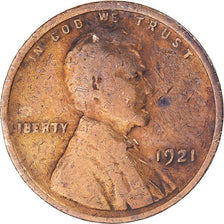 Monnaie, États-Unis, Cent, 1921