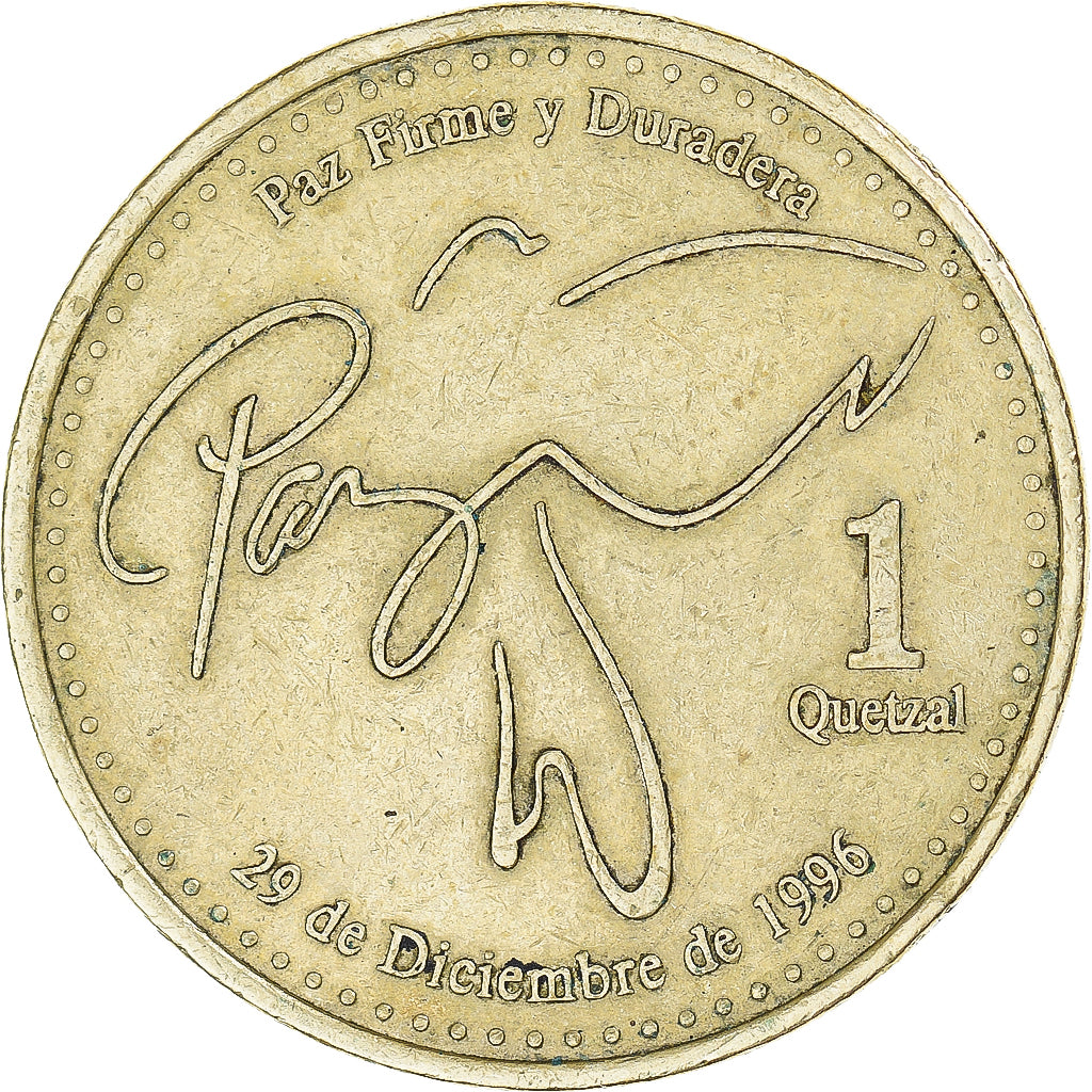Coin, Guatemala, Quetzal, 2011