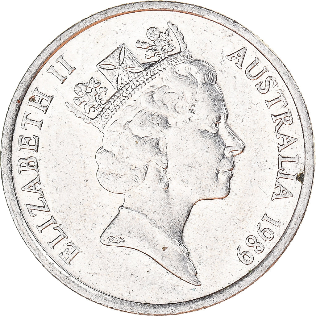 Moneta, Australia, 5 Cents, 1989