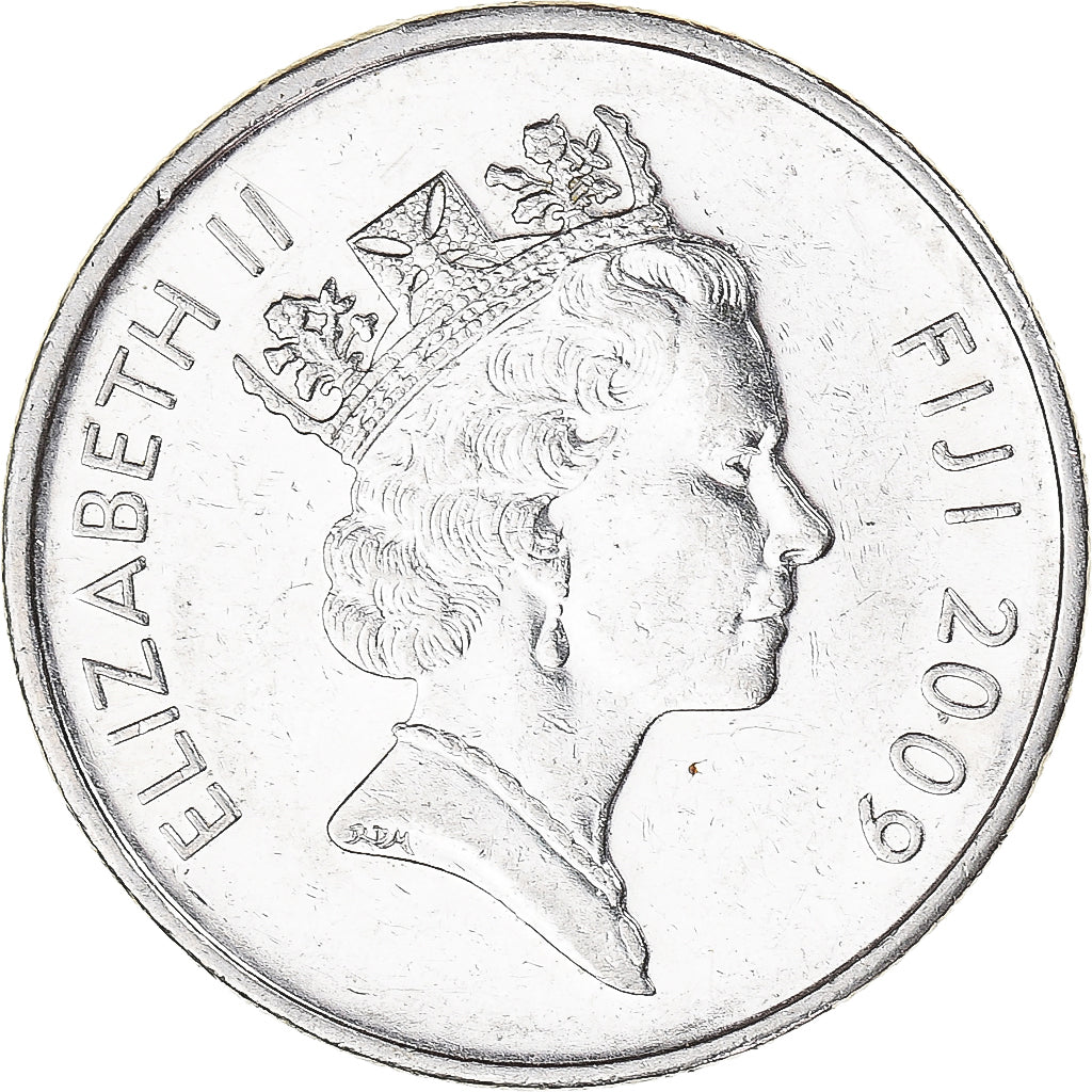 Coin, Fiji, 10 Cents, 2009