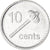 Coin, Fiji, 10 Cents, 2009