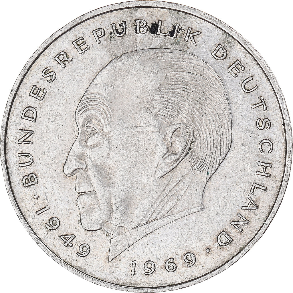 Moneda, Alemania, 2 Mark, 1983