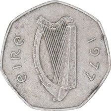 Coin, Ireland, 50 Pence, 1977