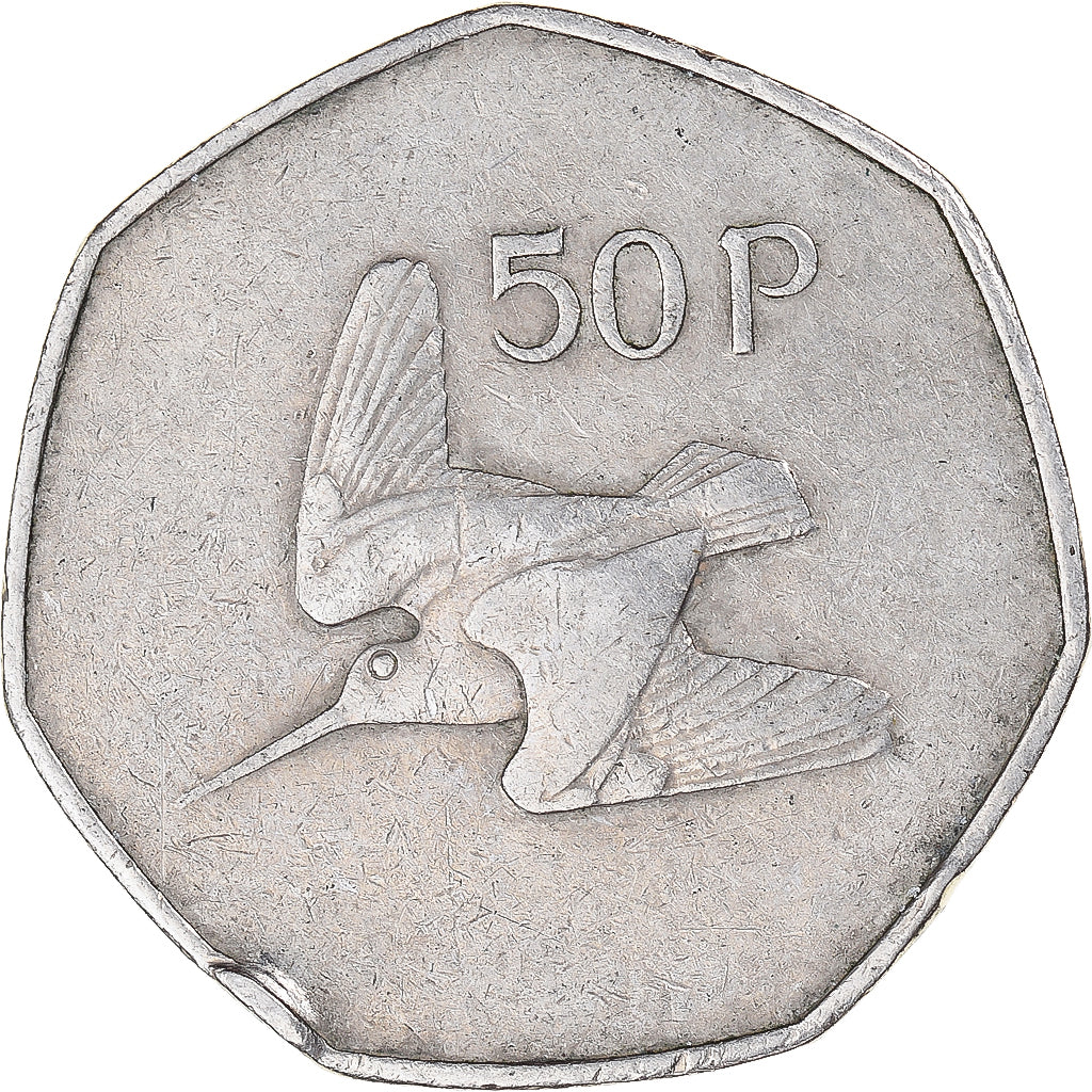 Coin, Ireland, 50 Pence, 1977
