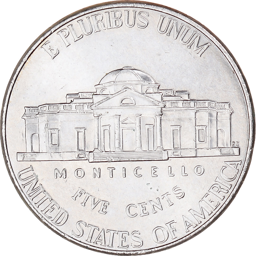 Coin, United States, 5 Cents, 2017
