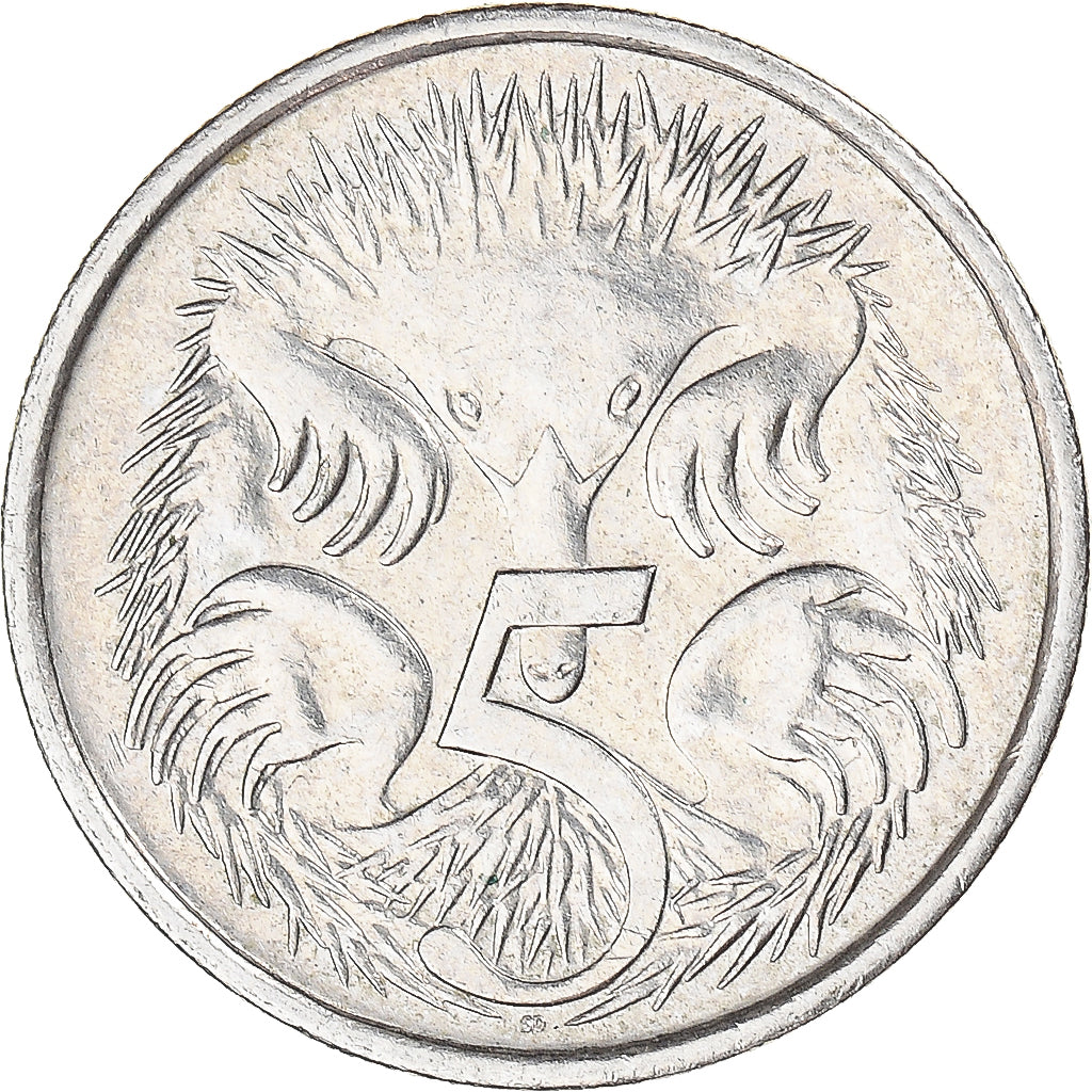 Münze, Australien, 5 Cents, 2013