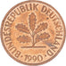 Münze, Deutschland, 2 Pfennig, 1990