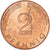 Moneda, Alemania, 2 Pfennig, 1990