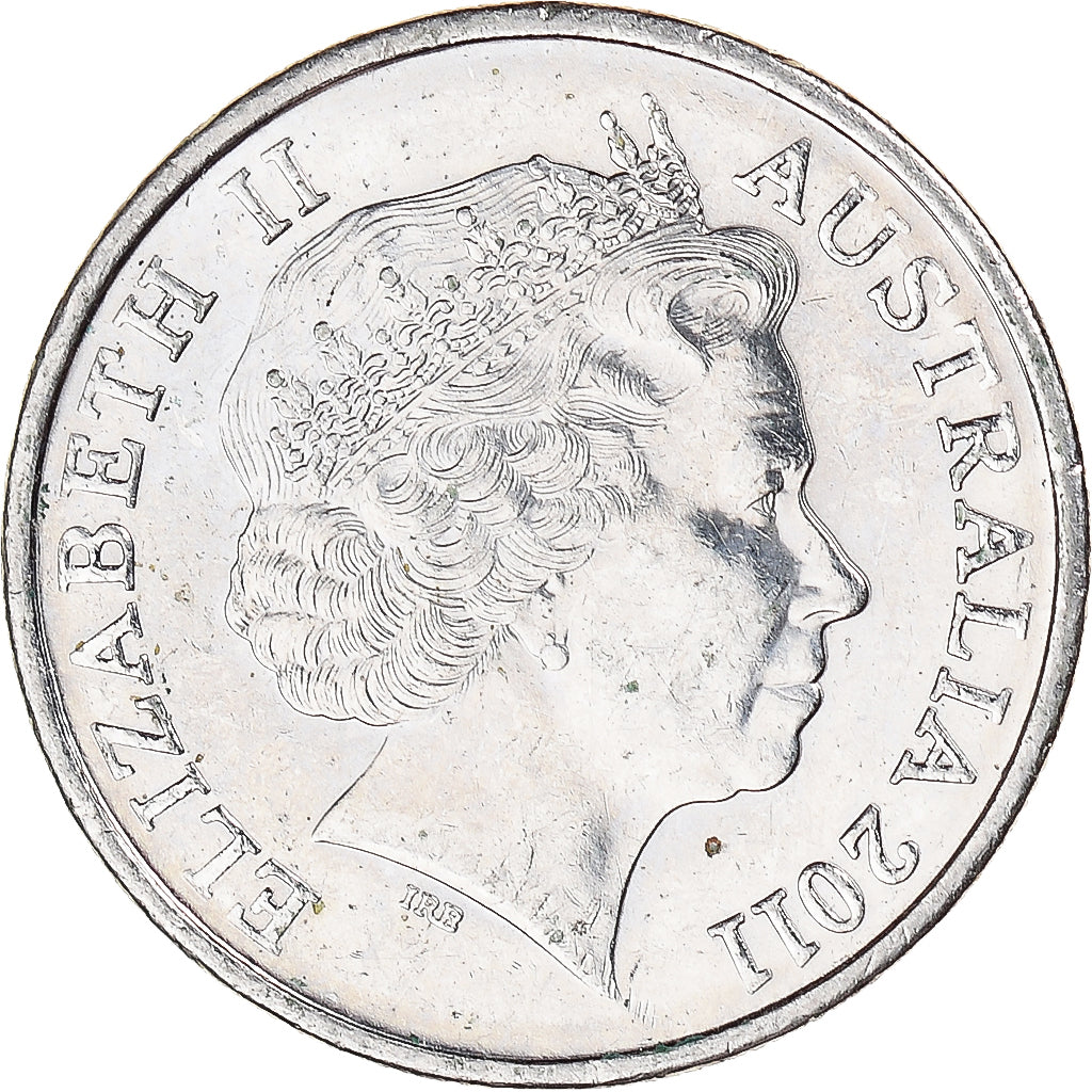 Moeda, Austrália, 5 Cents, 2011
