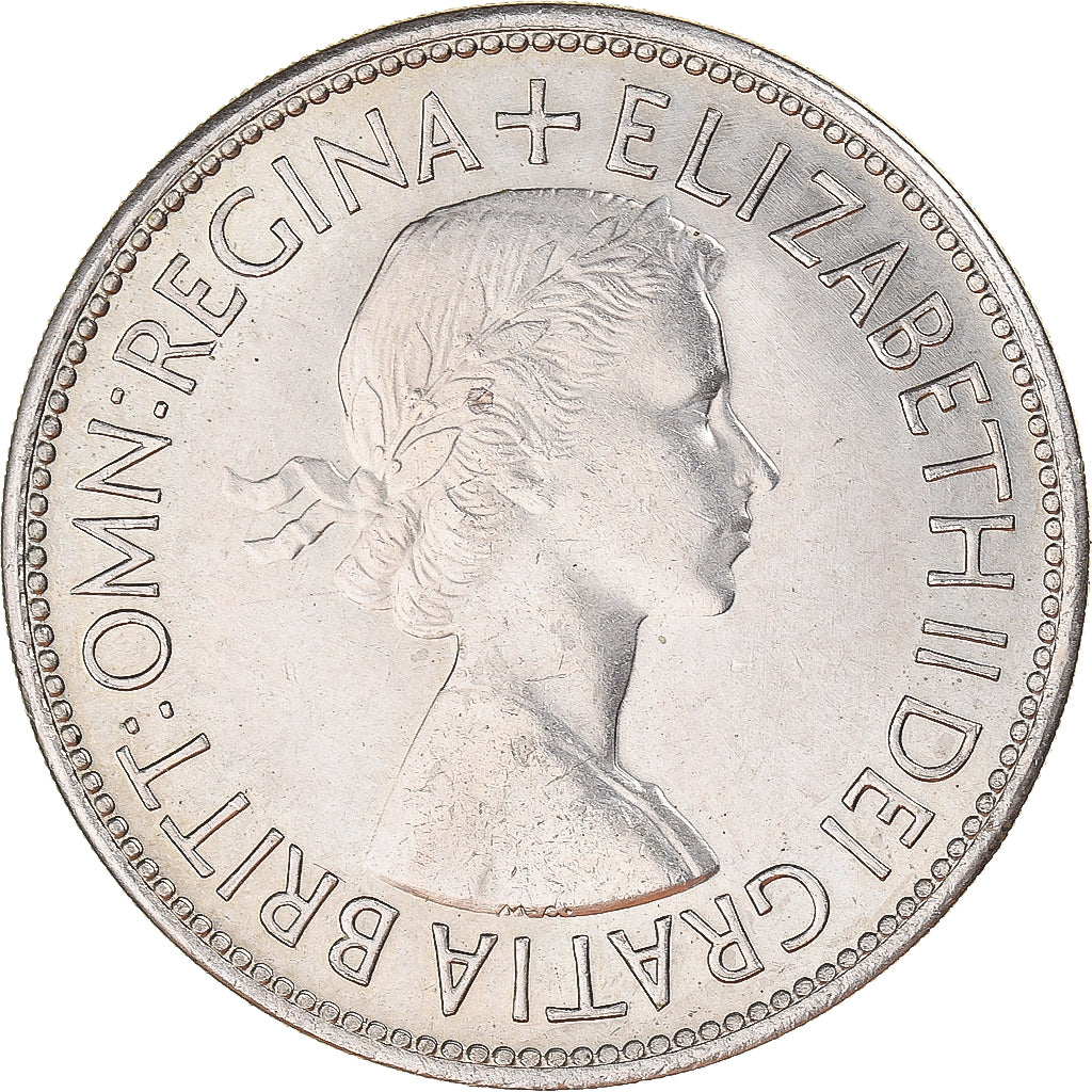 Moneta, Wielka Brytania, 1/2 Crown, 1953