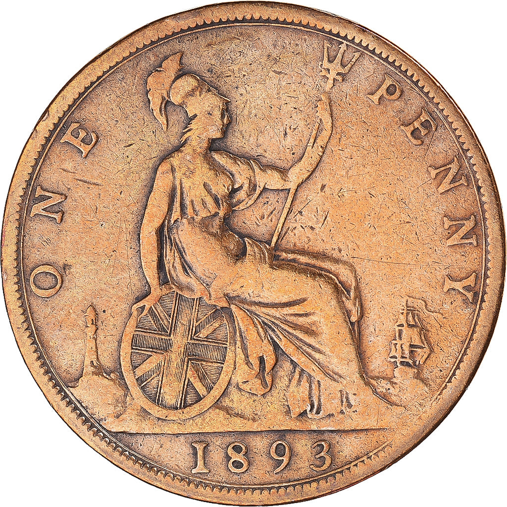 Moneta, Gran Bretagna, Penny, 1893