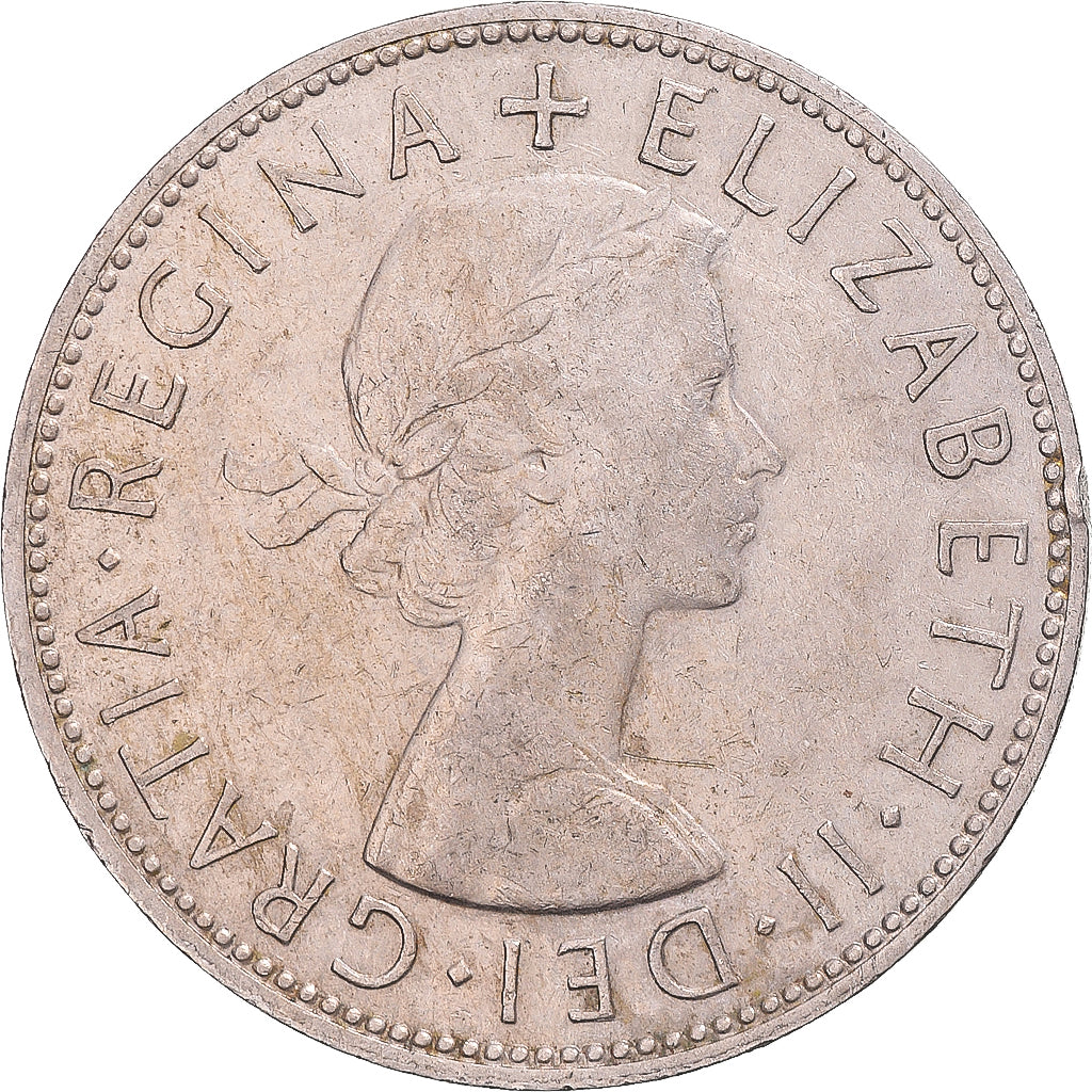 Münze, Großbritannien, 1/2 Crown, 1963