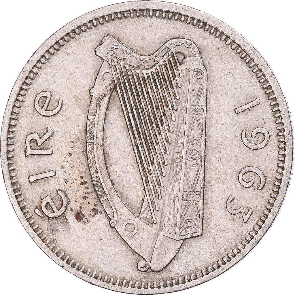 Coin, Ireland, Shilling, 1963