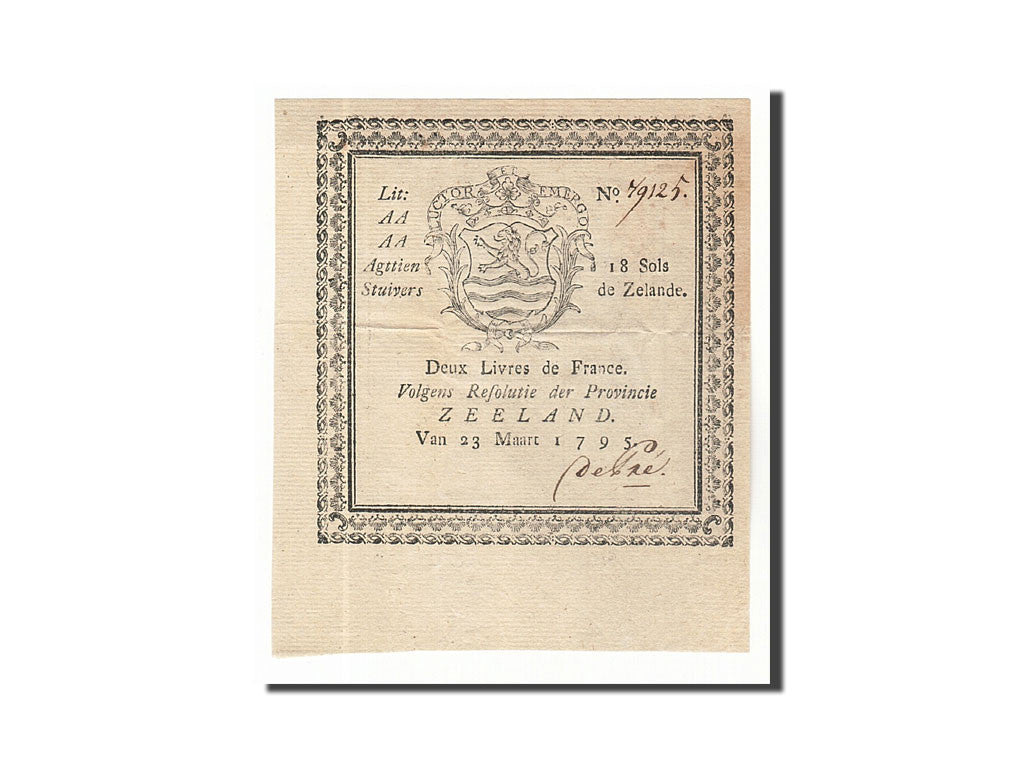 Netherlands, 18 Stuiver, ZELANDE, AU(50-53)