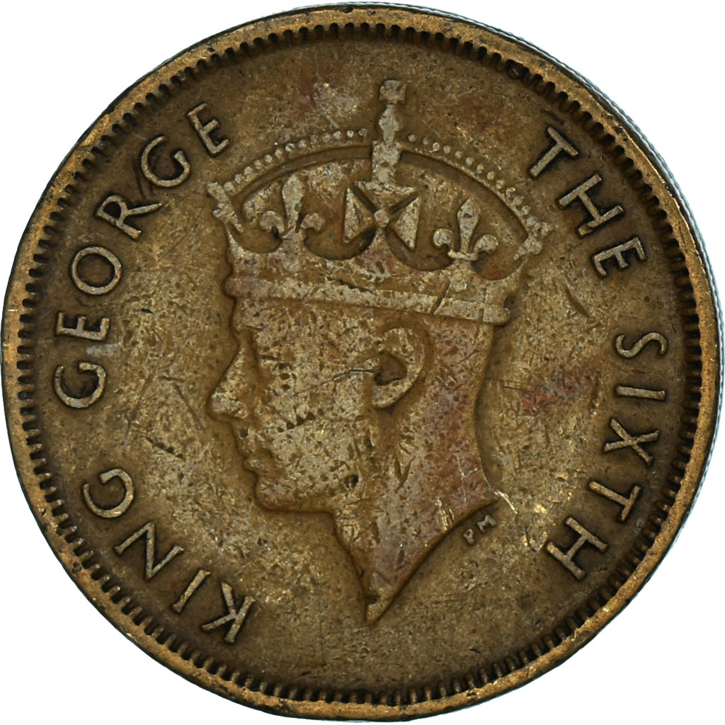 Coin, Hong Kong, 10 Cents, 1949