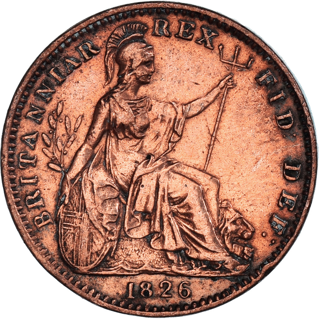 Moneta, Gran Bretagna, Farthing, 1826