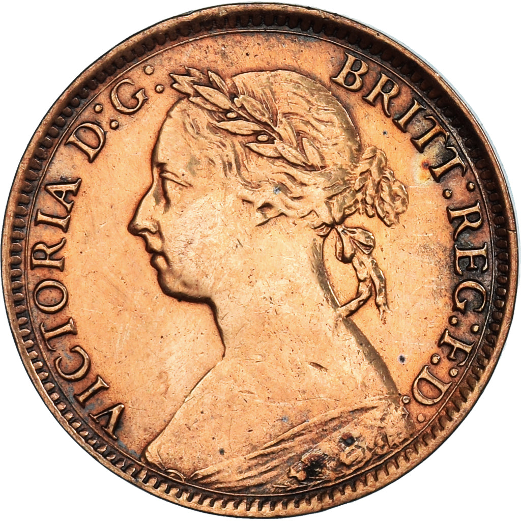 Coin, Great Britain, Farthing, 1886
