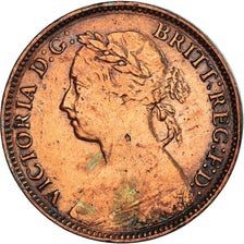 Coin, Great Britain, Farthing, 1885