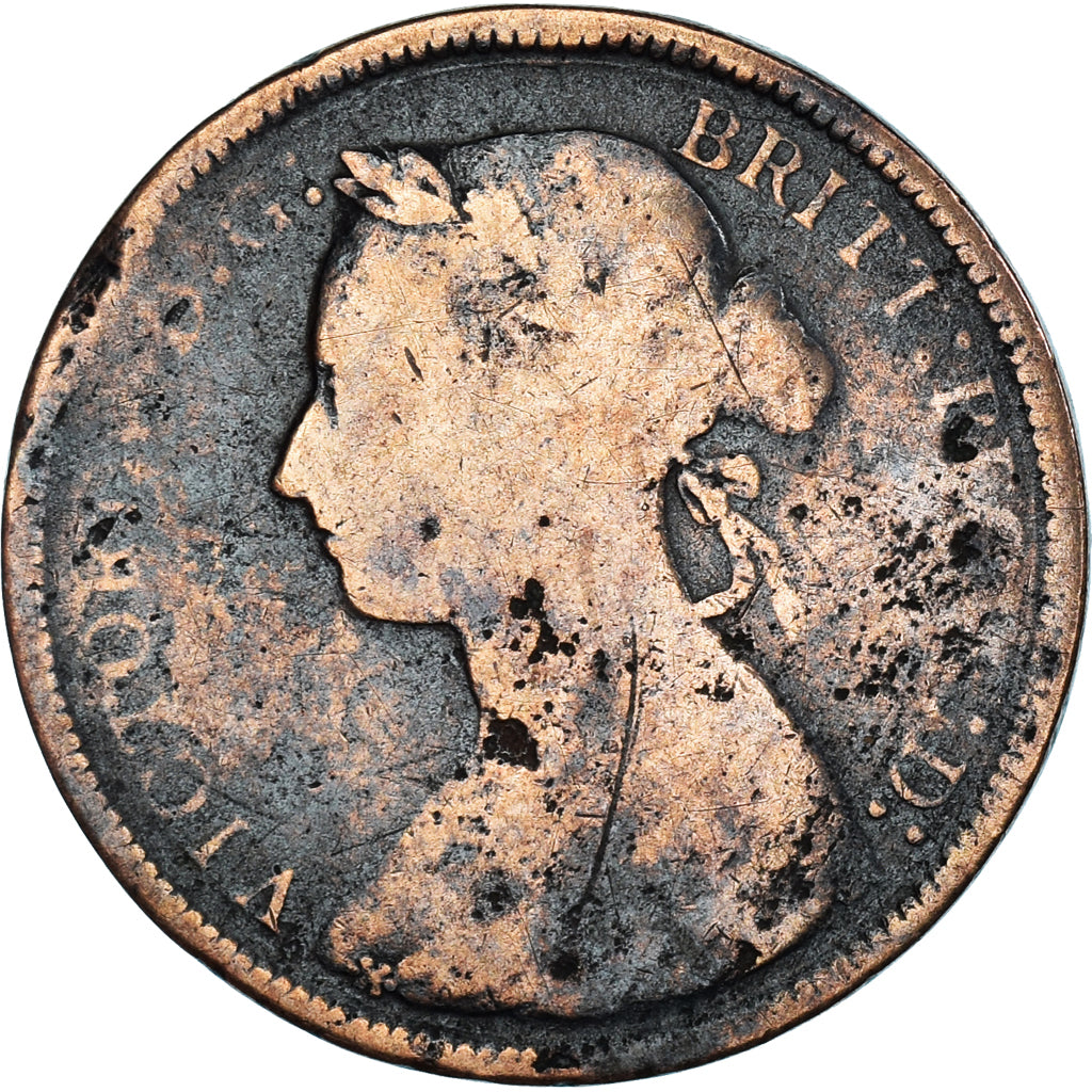 Moneta, Wielka Brytania, 1/2 Penny, 1893