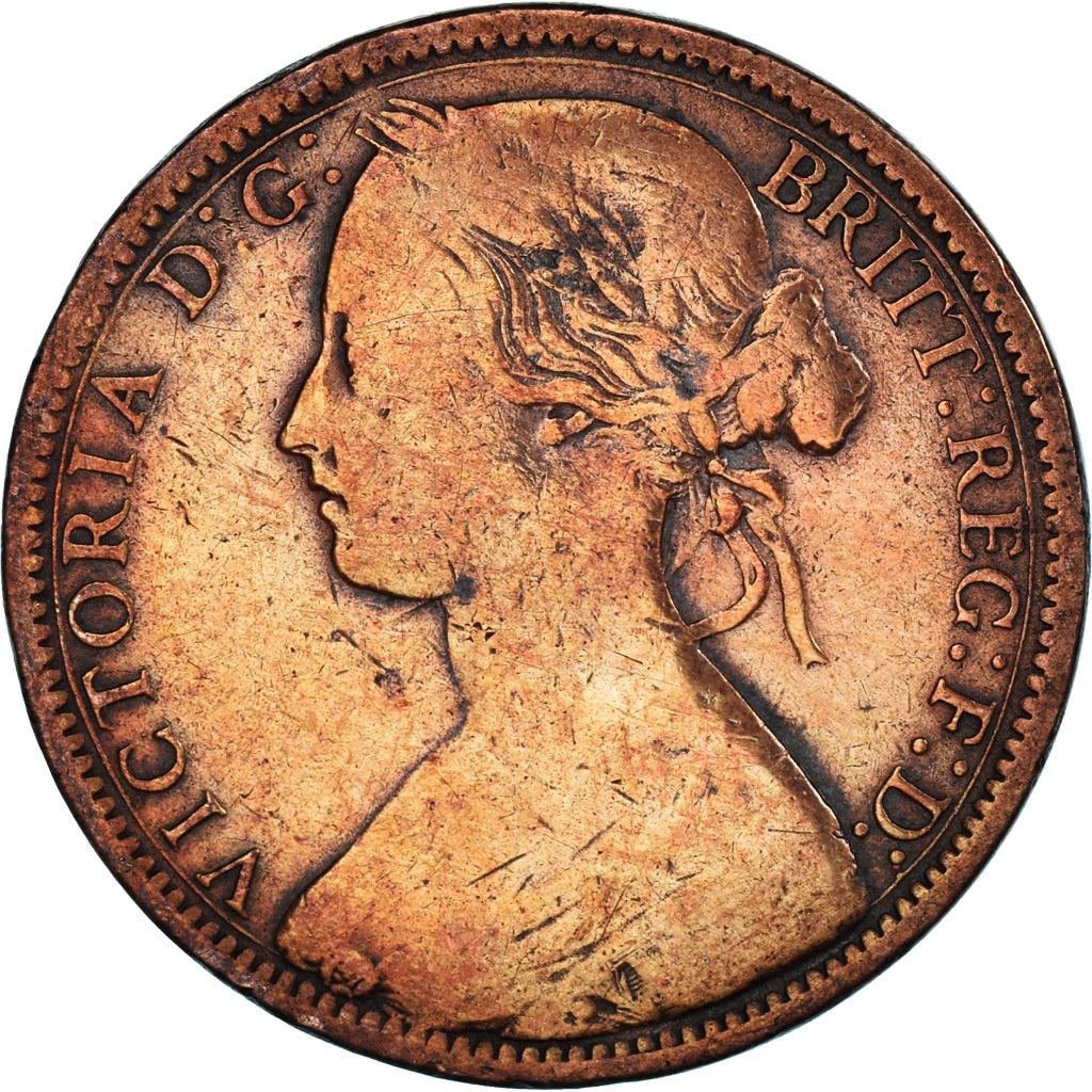 Coin, Great Britain, Penny, 1866