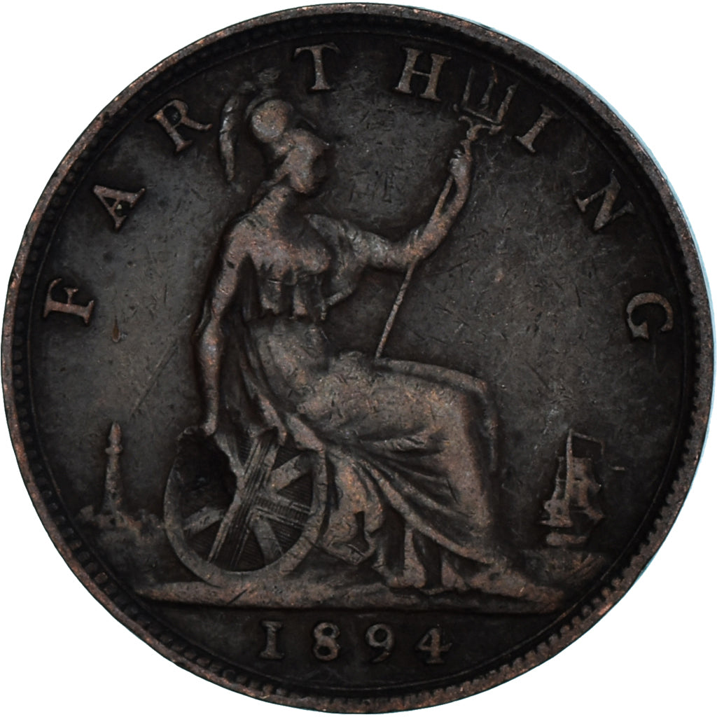 Münze, Großbritannien, Farthing, 1894