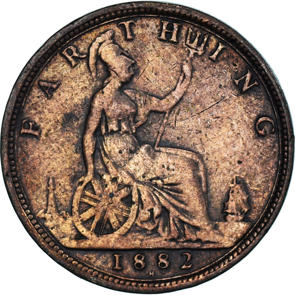 Moneta, Gran Bretagna, Farthing, 1882