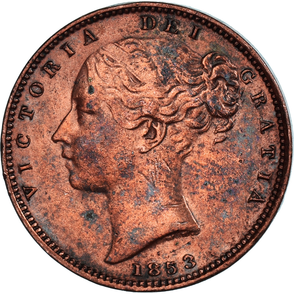 Coin, Great Britain, Farthing, 1853