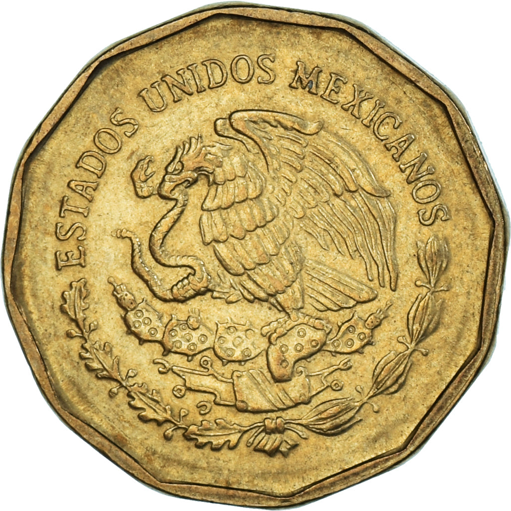 Moneta, Messico, 20 Centavos, 2001